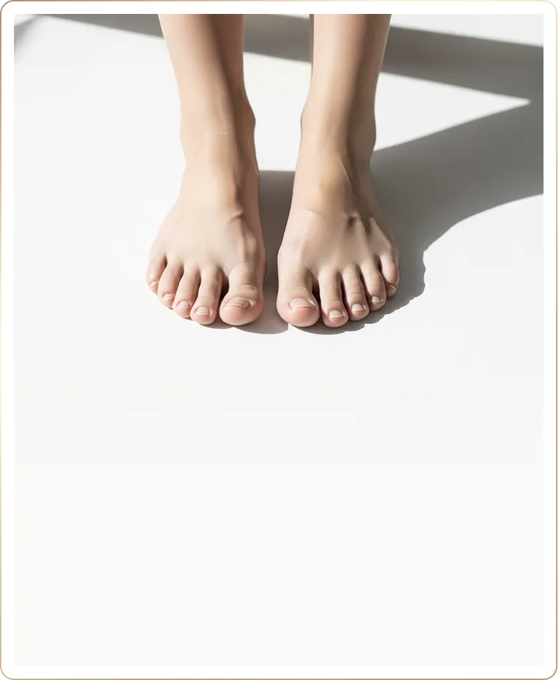 脚にやさしい床構造